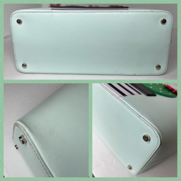 Kate Spade New Horizons Little Len Tote Bag Cactus Flower Design - Picture 6 of 15